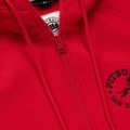 Herren-Hoodie mit Kapuze und Reißverschluss Pitbull San Diego Ca red 8