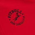 Herren-Hoodie mit Kapuze und Reißverschluss Pitbull San Diego Ca red 11