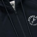 Herren Hoodie Pitbull San Diego Ca Hooded Zip dark navy/red 8