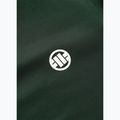 Herren-Sweatshirt Pitbull Trackjacket Tape Logo Terry Group bottle green 9