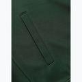Herren-Sweatshirt Pitbull Trackjacket Tape Logo Terry Group bottle green 10