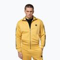 Herren Sweatshirt Pitbull Trackjacket Tape Logo Terry Group pale yellow