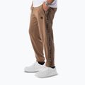 Herren-Trainingshose Pitbull Trackpants Tape Logo Terry Group coyote brown