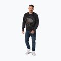 Herren Sweatshirt Pitbull Strenght & Respect Crewneck washed dark graphite 4