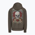 Herren Hoodie Pitbull Santa Muerte Hooded major olive 6