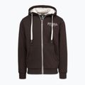 Herren Hoodie Pitbull Ruffin Detroit Hooded Zip dark chocolate 5