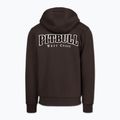 Herren Hoodie Pitbull Ruffin Detroit Hooded Zip dark chocolate 6