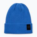 Wintermütze Pitbull Beanie Velcro Logo royal blue