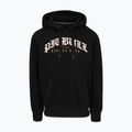 Herren Hoodie Pitbull Tattoo Hooded black