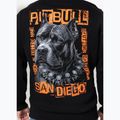 Herren Hoodie Pitbull Blacky Hooded black 3