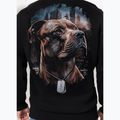Herren Hoodie Pitbull Hero Hooded black 3