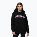 Damen Hoodie Pitbull Tattoo Hooded black