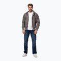 Herrenjacke Pitbull Athletic Logo Nylon Hooded taupe 2