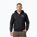 Herrenjacke Pitbull Athletic Tape Nylon Hooded black
