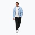 Herrenjacke Pitbull Athletic Tape Nylon Hooded light blue 2