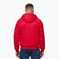 Herrenjacke Pitbull Athletic Tape Nylon Hooded red 3