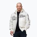 Herrenjacke Pitbull Aero Flight Hooded off white 4