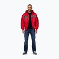 Herrenjacke Pitbull Aero Flight Hooded fluo/red 2
