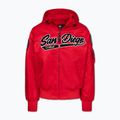 Herrenjacke Pitbull Aero Flight Hooded fluo/red 5