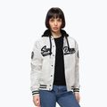 Damenjacke Pitbull Angela San Diego Hooded Varsity off white 3