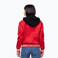 Damenjacke Pitbull Angela San Diego Hooded Varsity fluo/red 3