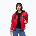 Damenjacke Pitbull Angela San Diego Hooded Varsity fluo/red 4