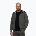 Herrenpullover Pitbull Sampson Hooded Zip Sweatshirt grey/green 4