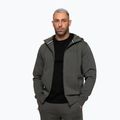 Herrenpullover Pitbull Sampson Hooded Zip Sweatshirt grey/green 5