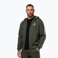 Herrenpullover Pitbull Tape Parker Hooded Zip old green 5
