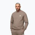 Herrenpullover Pitbull Nugget Small Logo Crewneck brown savana 4
