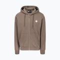 Herrenpullover Pitbull Nugget Small Logo Hooded Zip brown savana 5