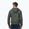 Herrenpullover Pitbull Nugget Small Logo Hooded Zip sage green 3