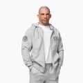 Herrenpullover Pitbull Badger Hooded Zip grey/melange 4