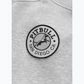 Herrenpullover Pitbull Badger Hooded Zip grey/melange 10
