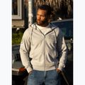 Herrenpullover Pitbull Badger Hooded Zip grey/melange 14