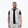 Herrenpullover Pitbull Badger Hooded Vest Zip grey/melange 5