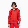 Damenpullover Pitbull Explory Tape Hooded Zip fluo/red