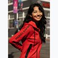 Damenpullover Pitbull Explory Tape Hooded Zip fluo/red 14