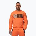 Herrenpullover Pitbull USA Crewneck Sweatshirt fluo orange