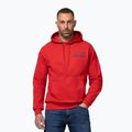 Herrenpullover Pitbull Strenght & Respect Sweatshirt Hooded red