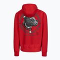 Herrenpullover Pitbull Strenght & Respect Sweatshirt Hooded red 6