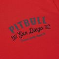 Herrenpullover Pitbull Strenght & Respect Sweatshirt Hooded red 8