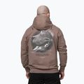 Herrenpullover Pitbull Midnight Sweatshirt Hooded brown savana 3