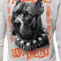 Herrenpullover Pitbull Blacky Sweatshirt Zip Hooded off white 4
