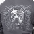 Herrenpullover Pitbull World Sweatshirt Zip Hooded graphite 5