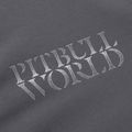 Herrenpullover Pitbull World Sweatshirt Zip Hooded graphite 12