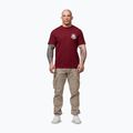 Herren-Shirt Pitbull Dog SD burgundy 2