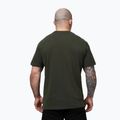 Herren-Shirt Pitbull USA CAL Big Logo old green 3