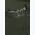 Herren-Shirt Pitbull USA CAL Big Logo old green 6