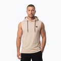 Herren-Trainingssweatshirt Pitbull Mercado Hilltop Sleeveless Hooded pale sand